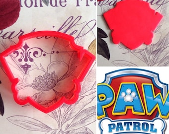Paw Patrol Badge/Logo Cookie Cutter Outline (3 Variations)