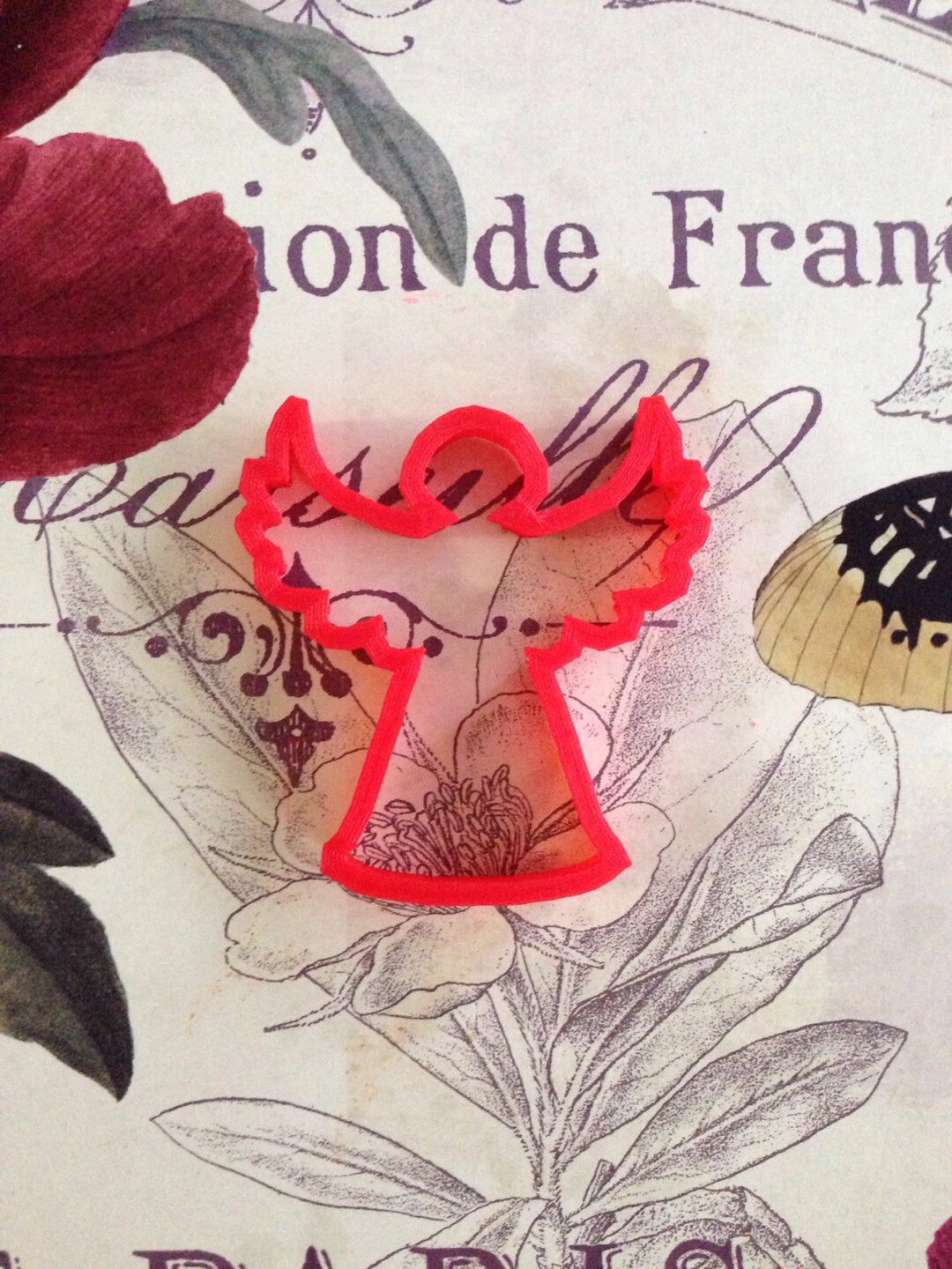 Angel Cookie Cutter (2 Variations) - Etsy