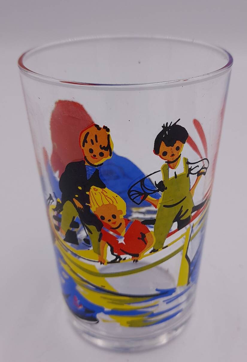 Verre à Moutarde Vintage. Bonne Nuit Les Petits