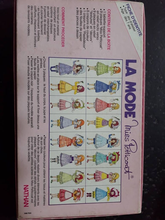 Fashion Miss Petticoat Nathan Workshop 1980