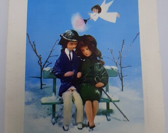 Cartes De Vœux Vintage Etsy Fr Cartes De Vœux Vintage Etsy Fr