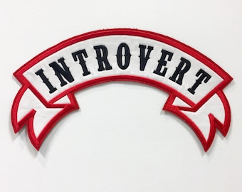 Introvert Backpatch Rocker