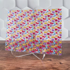 Balloon Animal UV Printed Acrylic Sheet | Patterned Acrylic for Laser Cutting, Jewelry Making, DIY Craft | 1/8&quot; Thick | Glitter, Holographic