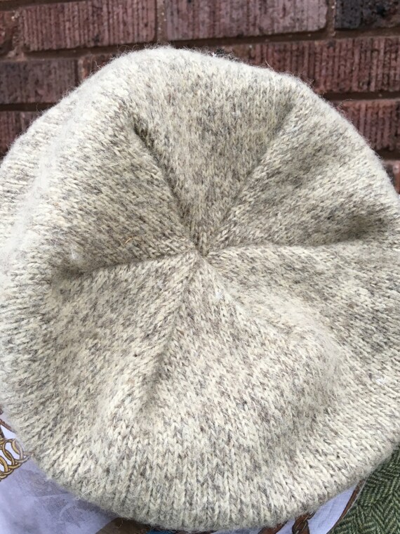 Pendleton Beige Wool Cap, Vintage Hat, Women’s or… - image 4