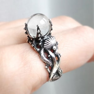 Take the Plunge into Style with Our Exclusive Silver 925 Seahorse Ring - Perfect for Ocean Lovers!