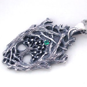Cosmic Guardianship: Intricate World Tree Pendant Inspired by Norse Jewelry!