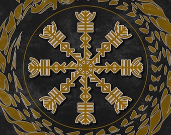 Custom Runic Talisman - Digital Art For Financial Success, Forged To Boost Wealth With 20 Years Of Runic Mastery. Tailored For Any Name!