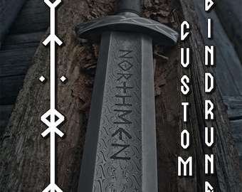 Your Leadership Bindrune. Personalized Bindrune For Leadership: Custom Elder Futhark Talisman to Command Authority & Inspire Success.