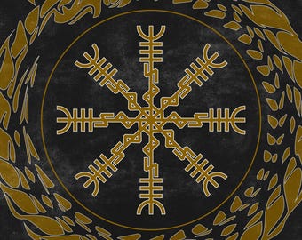 Custom Bindrune Art - Digital Talisman for Triumph & Success. Personalized Norse Tattoo - Runic Art for Success and Prosperity