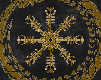 Custom Norse Bindrune - Digital Art for Confidence. Personalized Runic Talisman. Elder Futhark Bindrune