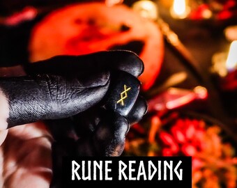 Personalized 3-Rune Reading • Elder Futhark Divination • Custom Rune Video & PDF Guidance | Digital Spiritual Insight