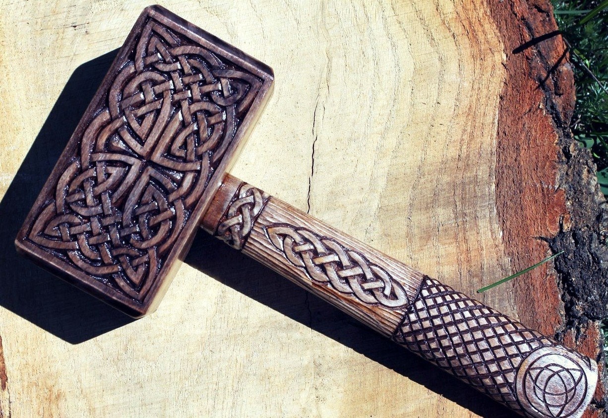 Thor'S Hammer.Mjöllnir.Thunder God.Viking Hammer.Norse Etsy
