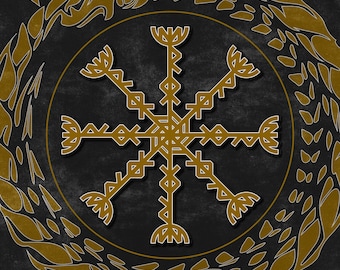 Custom Norse bindrune - digital art for travel safety, crafted to protect journeys with 20 years of runic mastery. For any name!
