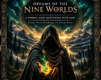 Loki Sleep Meditation Mini Album (4 Tracks) | Norse Deep Sleep Hypnosis | Guided Shadow Work Journey | Ericksonian Trance MP3 + PDF
