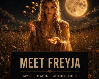 Sleep Meditation | Guided Sleep Audio | Freya Meditation | Norse Mythology | Bedtime Ritual | Dream Journal