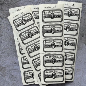 Vintage Post Abteilung Robben.Digitaler Download