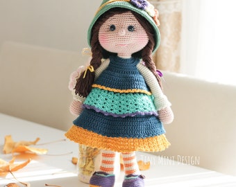 Crochet Pattern- ENGLISH&TÜRKÇE-Amigurumi Sofia Doll,Amigurumi Doll Pattern, Crochet Doll Pattern, Doll Making,Instant Download