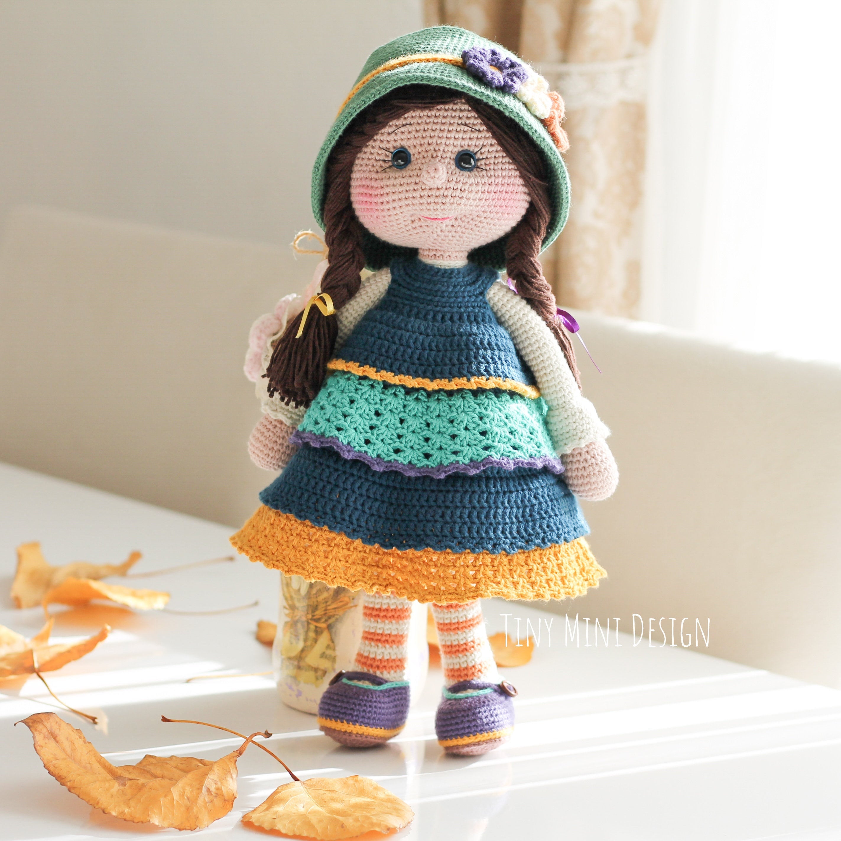 amigurumi doll pattern crochet clothes pattern Crochet doll pattern