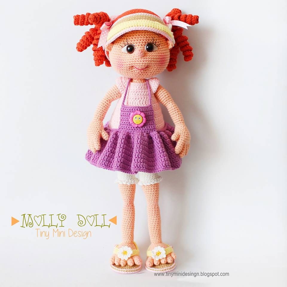 molly doll amigurumi free crochet pattern