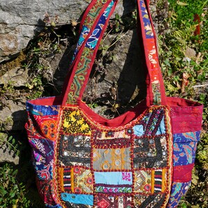 Boho Bag Colorful Hippie Bag Handmade Bohemian Shoulder Bag Festival ...