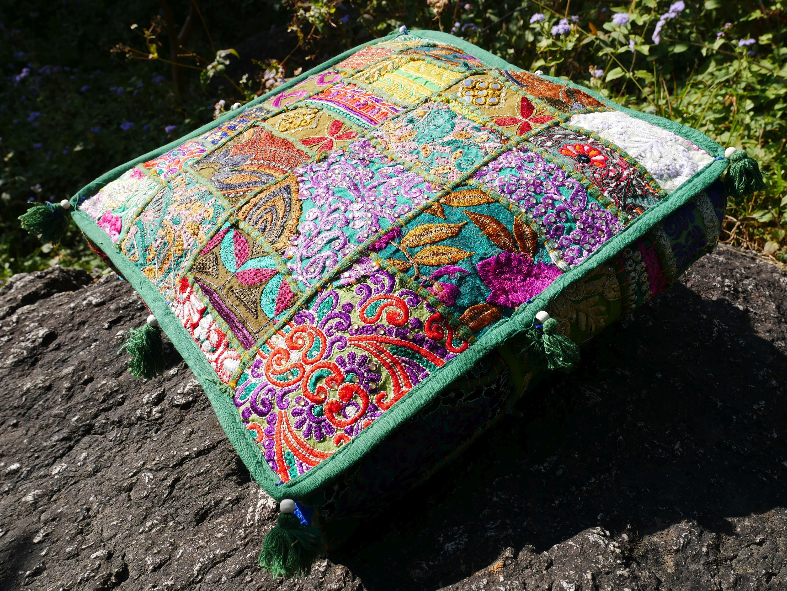 Indian Floor Pillow Meditation Cushion Floor Cushion Cover for Bohemian Floor Seating or as Decorative Throw Pillow NO INLET Etsy Canada