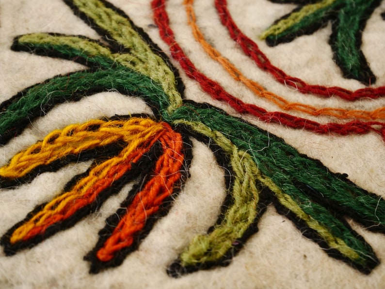 Floor Seating Pad Meditation Cushion Felted Wool Chair Pad Etsy UK