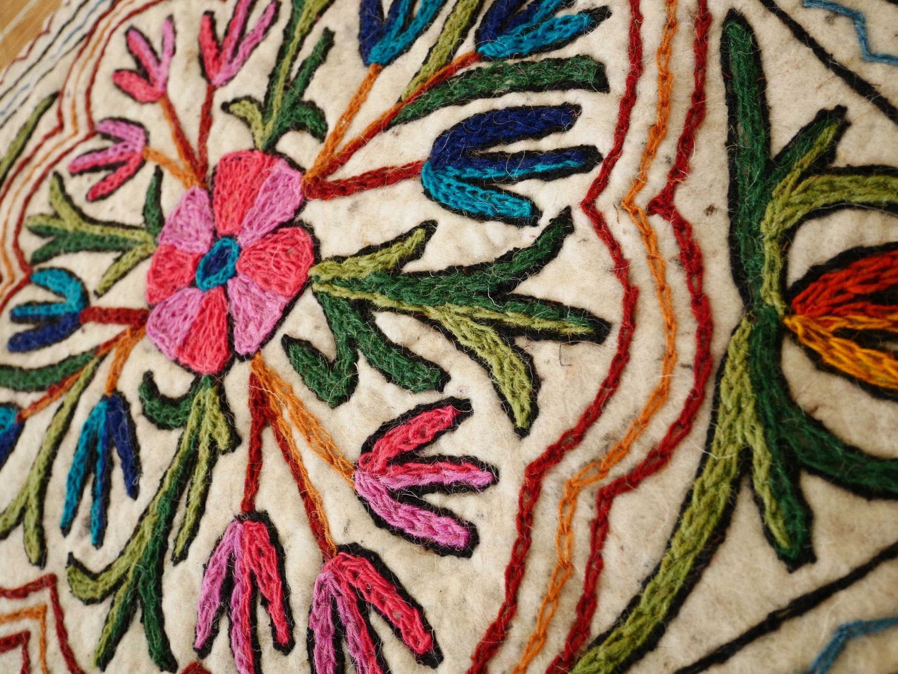 Floor Seating Pad Meditation Cushion Felted Wool Chair Pad Etsy UK