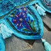 Ethnische Baumwolle Home Decor Vintage Patchwork Tür-Topper Volants Fenster Indische Volants Handbestickt Patchwork Toran Boho Bohemian