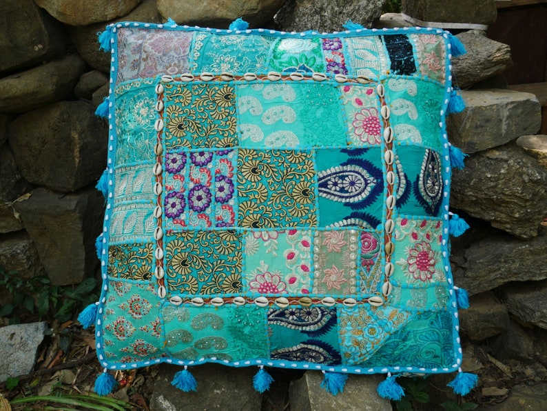 Boho Bodenkissen Mandala Sitzkissen großer Sitzsackbezug | Etsy