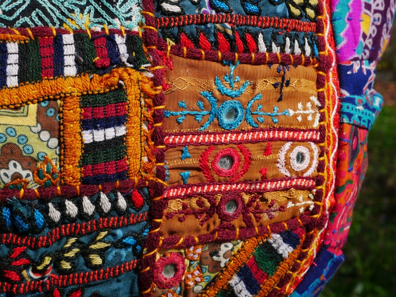 Boho Bag Colorful Hippie Bag Handmade Bohemian Shoulder Etsy