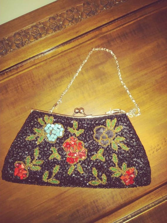 Vintage clutch, vintage purse, vintage evening bag