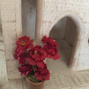 Miniature Flowers, Miniature Potted Plants, Miniature House Plants, Miniature Fairy Garden Plants, Miniature Dollhouse Plants, Dollhouse Bild 2