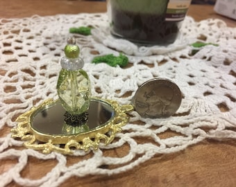Miniature Perfume Bottle, Dollhouse Miniature, Miniature Liquor Bottle, Dollhouse Accessories, Miniatures, Handmade