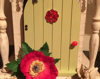 Miniature Fairy Door, Spring Collection Fairy Door, Gnome Door, Miniature Door, Garden Door