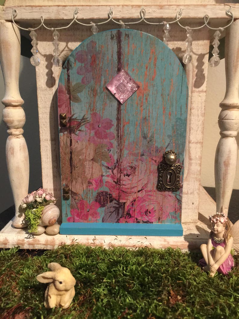Miniature Fairy Door, Fairy Door, Fairy Garden Door, Rosewood Door Collection, Gnome Door