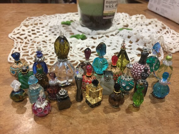 Miniature Perfume Bottle, Dollhouse Miniature, Miniature Liquor