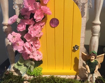 Miniature Fairy Door, Spring Collection Fairy Door, Gnome Door, Miniature Door, Garden Door