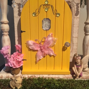 Miniature Fairy Door, Spring Collection Fairy Door, Gnome Door, Miniature Door, Garden Door