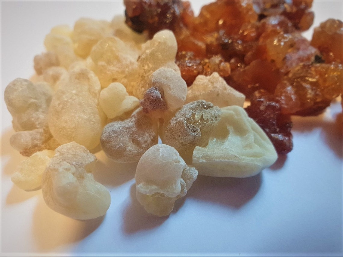 Frankincense and Myrrh Incense Resin High Grade Oman Yemen Etsy
