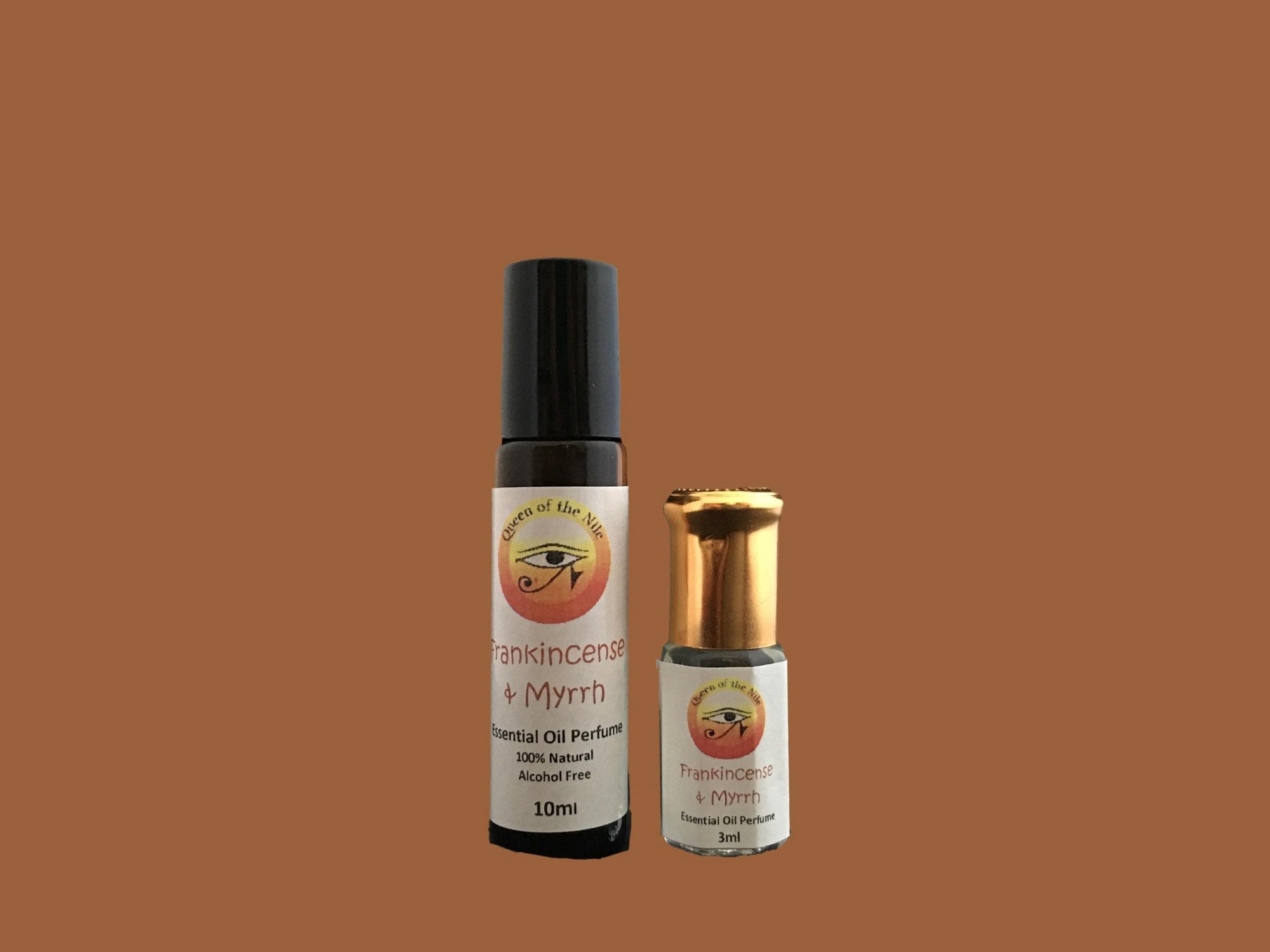 Frankincense and Myrrh Rollerball Perfume Oil, Aromatherapy