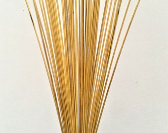 Thin bamboo sticks for incense crafting - Plain blank bamboo Splits 15g - approx 50 sticks - 20cm x 2mm