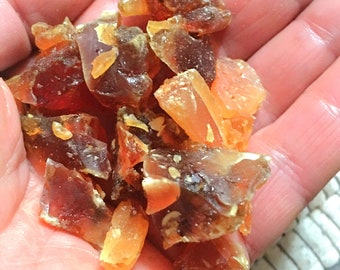 Guggal Myrrh Guggul Commiphora Wightii Oman, Fresh Pristine High Grade lump granules-hand sorted-no stones or bark-25G