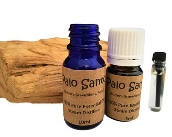 Palo Santo oil/Peru/Bursera Graveolens - Pure Essential oil for therapists-healers-shamanic practice/energy healing/meditation/protection