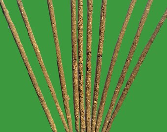 PALO SANTO Incense sticks /Natural Handrolled spiritual ritual Incense /organic 9" Long thick sticks  3/5/ 10 sticks