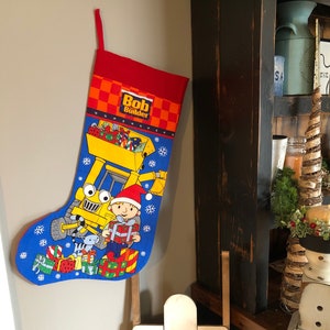 Childs paper christmas sock