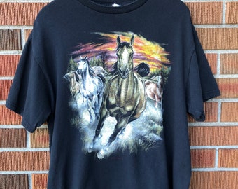 Vintage Horse Shirt | Etsy