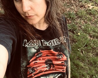 Vintage Metal Shirts - Etsy Canada