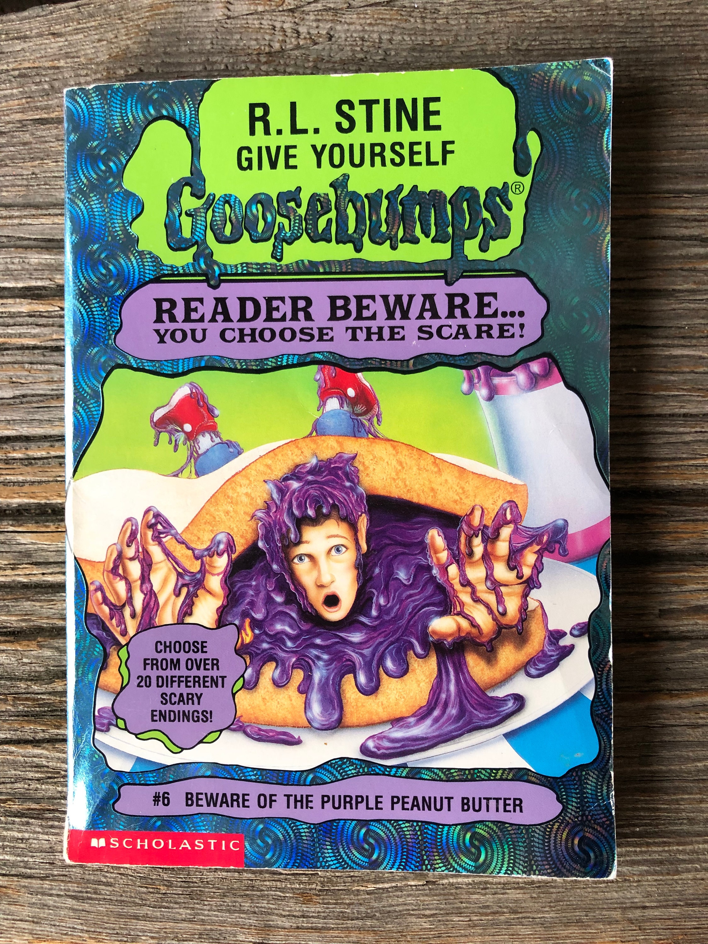 Goosebumps Reader Beware R.L. Stine Kids Youth Chapter Book 6 Etsy