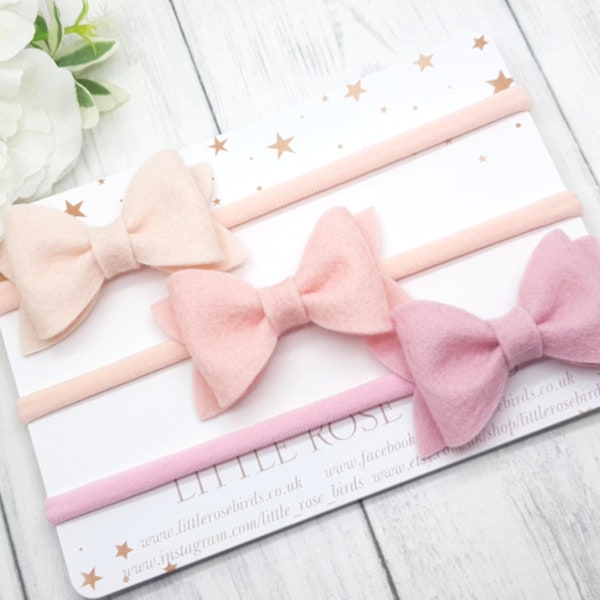 Choose Your Colour, Baby Headbands, Newborn Headband, Baby Headbands & Bows, Baby Bows, Baby Shower Gift, Newborn Gift, Hair Bows In The UK,