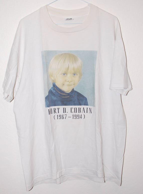 kurt cobain t shirt vintage